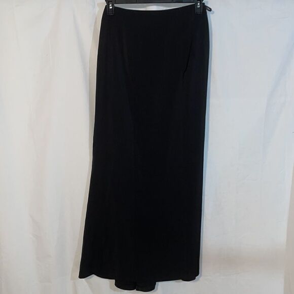 AKO design black full length skirt - Picture 4 of 8